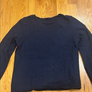 Brandy Melville Dark Blue Crew Neck Sweater